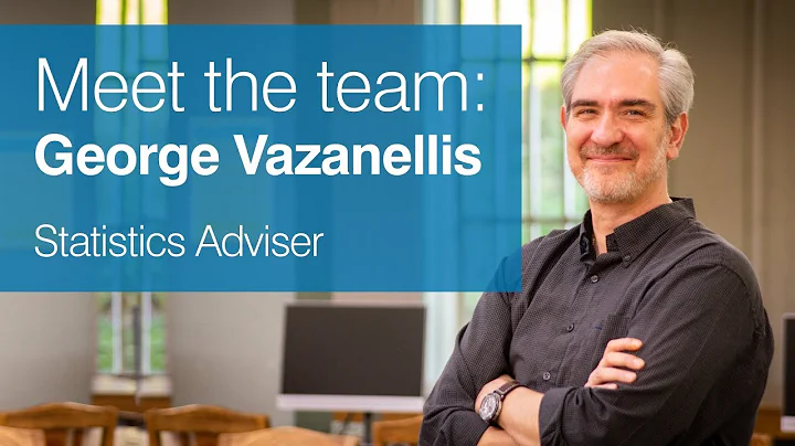 George Vazanellis: Statistics Adviser