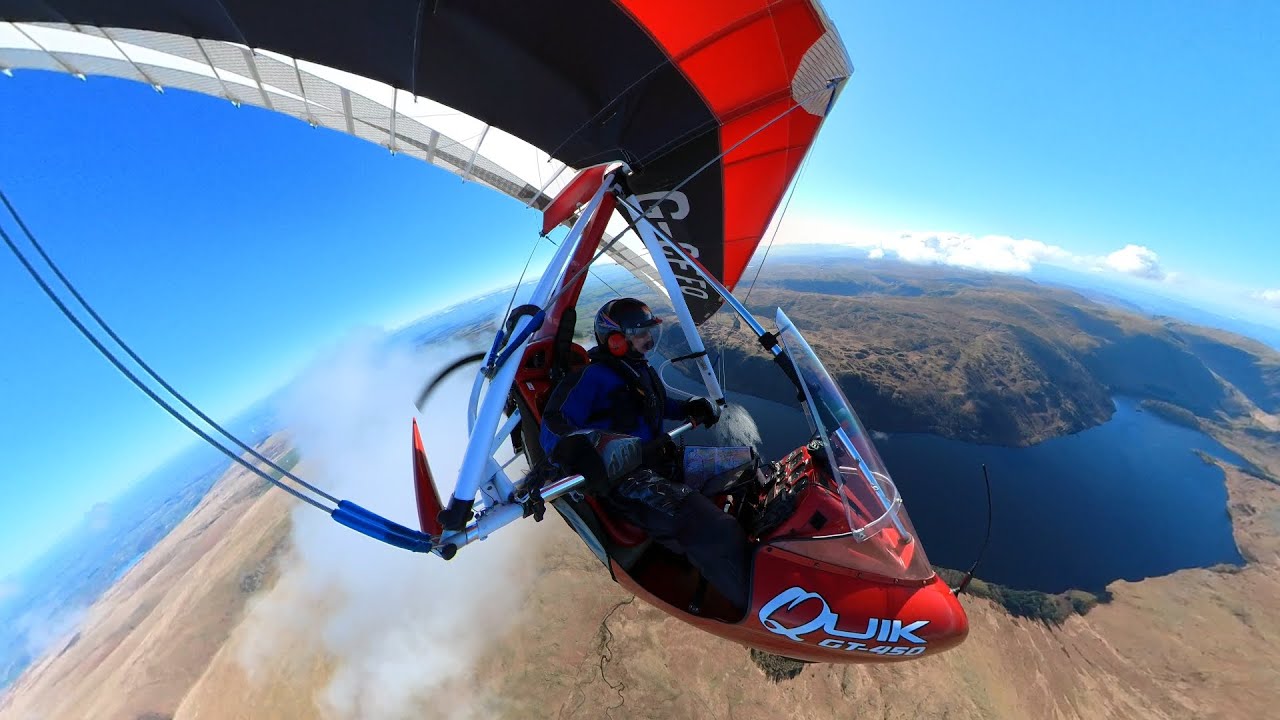 Flying flexwing: Chasing Brocken Spectres in The Lake District - YouTube