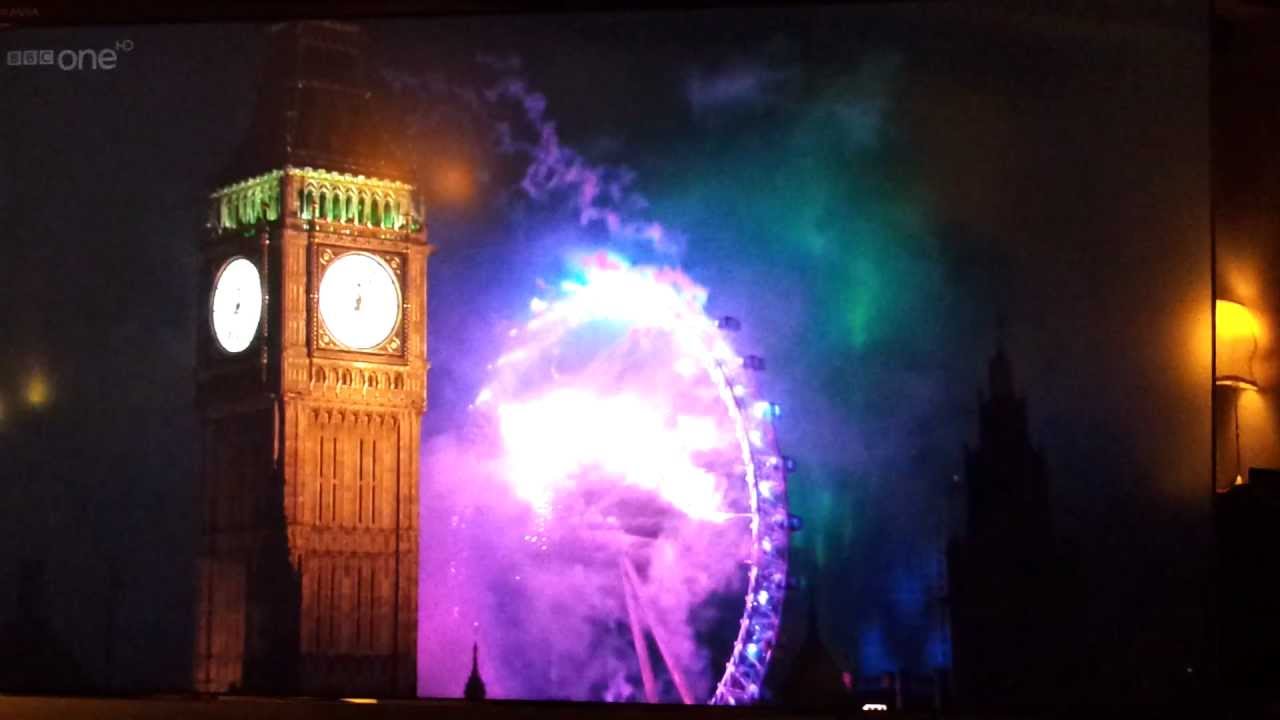 New Year 2012 London Fireworks