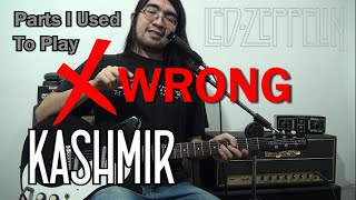 Kashmir | Guitar Parts I Used To Play Wrong | Led Zeppelin