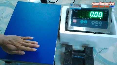 Hướng dẫn chuẩn cân điện tử DI-28SS - Hotline 0908 608 666