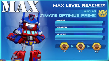Angry Birds Transformers - Ultimate Optimus Prime Max Level
