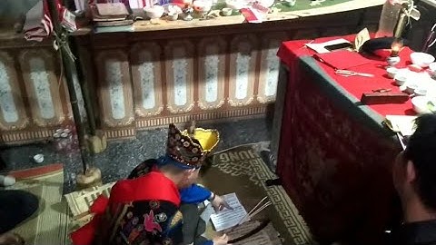 Xem cúng giải hạn tuổi 49 của người Tày ở Yên Phú - Bắc Mê