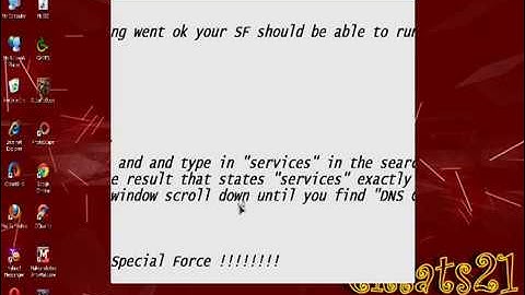 Special Force DFI Hackshield Update Error Sulotion