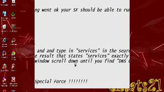 Special Force DFI Hackshield Update Error Sulotion