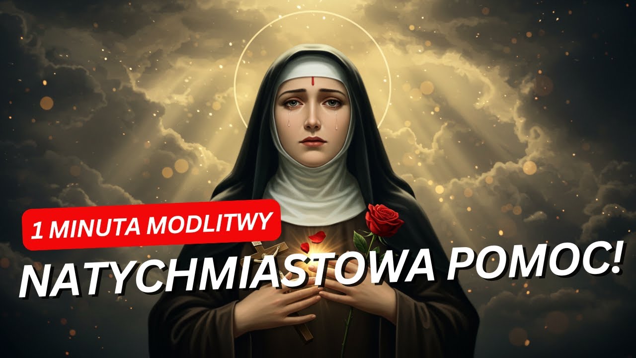 "Święta Rita pomaga natychmiast – tylko 1 minuta modlitwy!"
