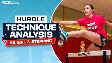 How to Get Faster Hurdling | How to Hurdle Faster | Hurdling Technique Analysis-High school Girl