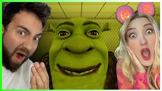 SHREK BACKROOM KAÇIŞ YOK | ROBLOX SHREK İN THE BACKROOMS | HAN KANAL KÜBRA NİSA