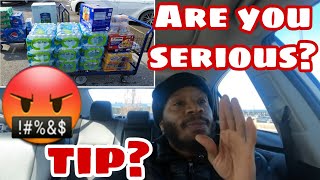 How Much Tip Did I Get Sam s Club Delivery 12 Cases of Water InstaCart DoorDash Tips Tricks