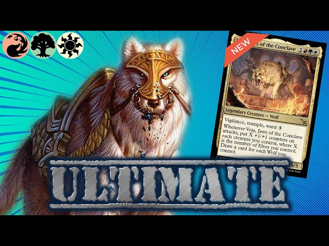 BUSTED! Voja, Jaws of the Conclave Ultimate Deck list | Murders at Karlov  Manor | EDH | - YouTube