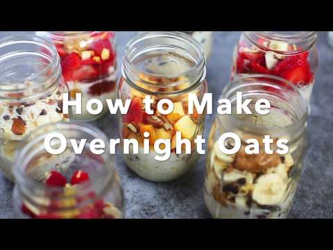 Overnight Oats in a Jar + 6 Awesome Recipes - Salty Lemon Sister