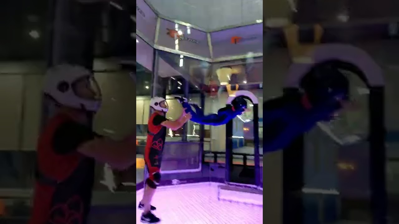 Аэротруба#первый полет# - YouTube