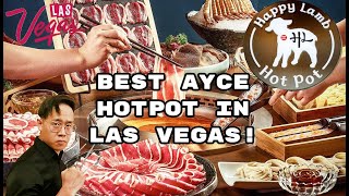 Trying The New (AYCE) Happy Lamb Hot Pot in Vegas!