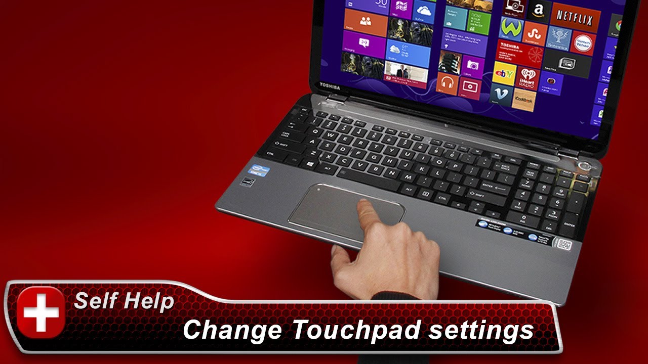 Toshiba How-To: Changing your touchpad settings - YouTube