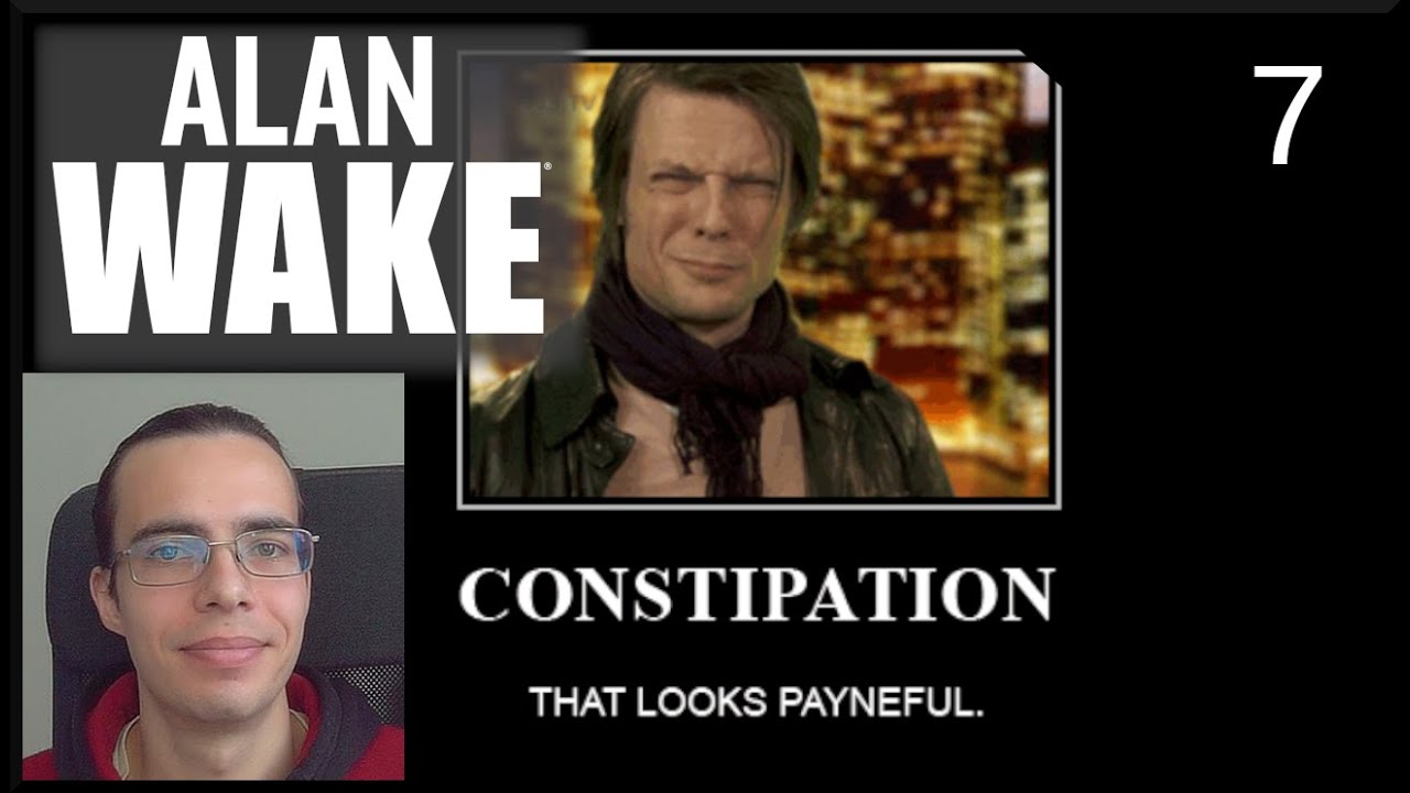 Met Mott, got into a clinic, heard about mullet time [Alan Wake. Ep. 7]