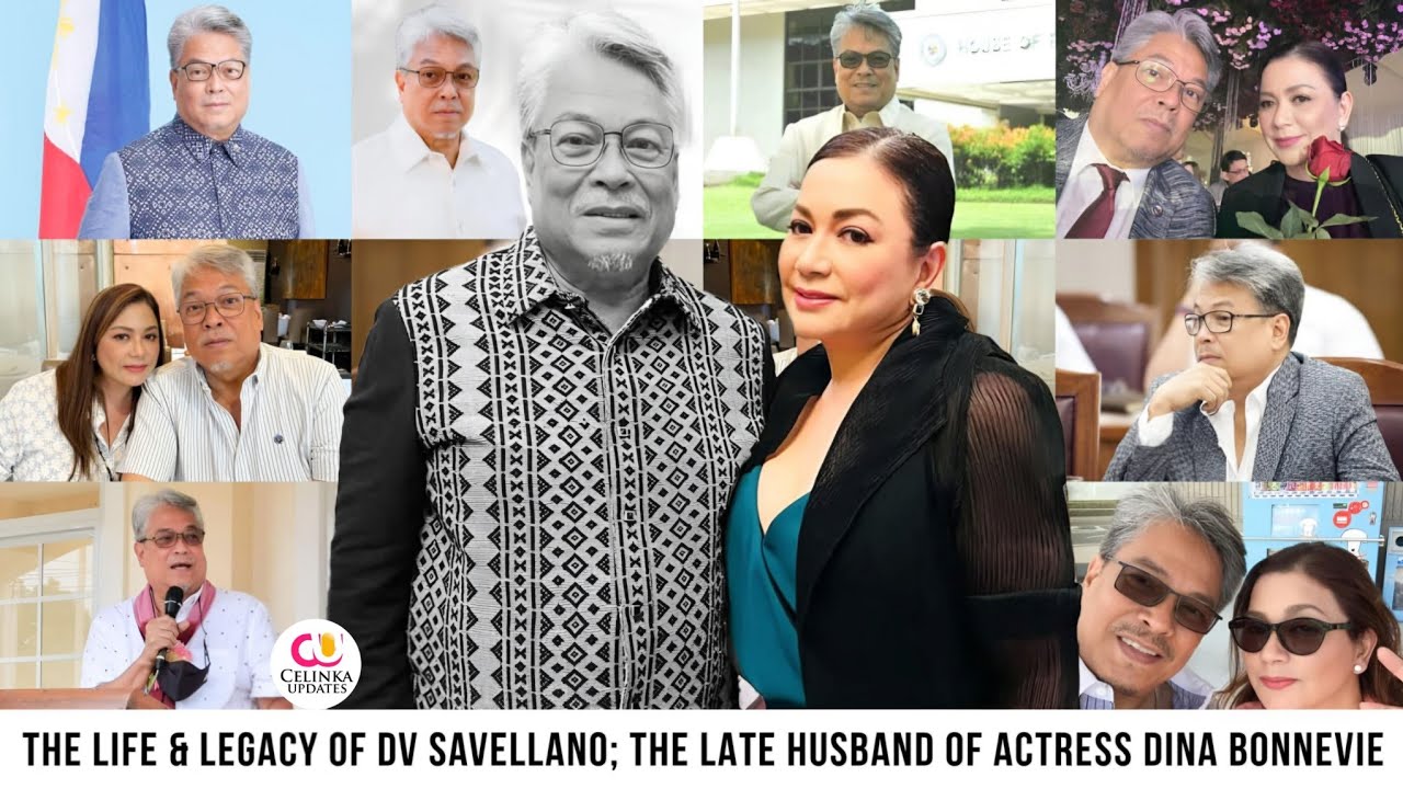 The Life and Legacy of DV Savellano: The Late Husband of Actress Dina Bonnevie - YouTube