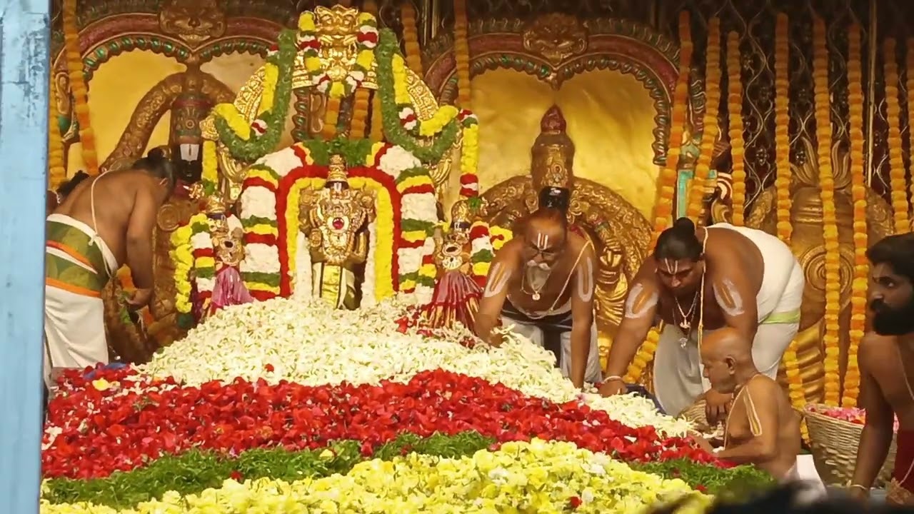 Swami vari ki thella chemanthula  puja