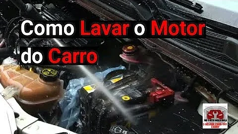 O que isolar para lavar motor?