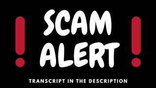 SCAM ALERT: IRS Scam Robocall