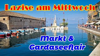 Lazise am Gardasee: Mittwoch - Markttrubel, Altstadtflair und stille Momente am See