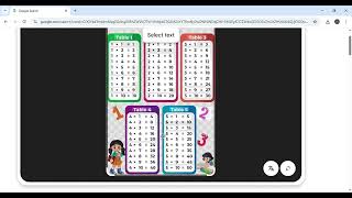 Tables 1 to 5 Math Lesson for Kids | By Hasnain Khan