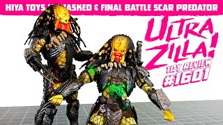 HIYA TOYS UNMASKED & FINAL BATTLE SCAR PREDATORS REVIEW!