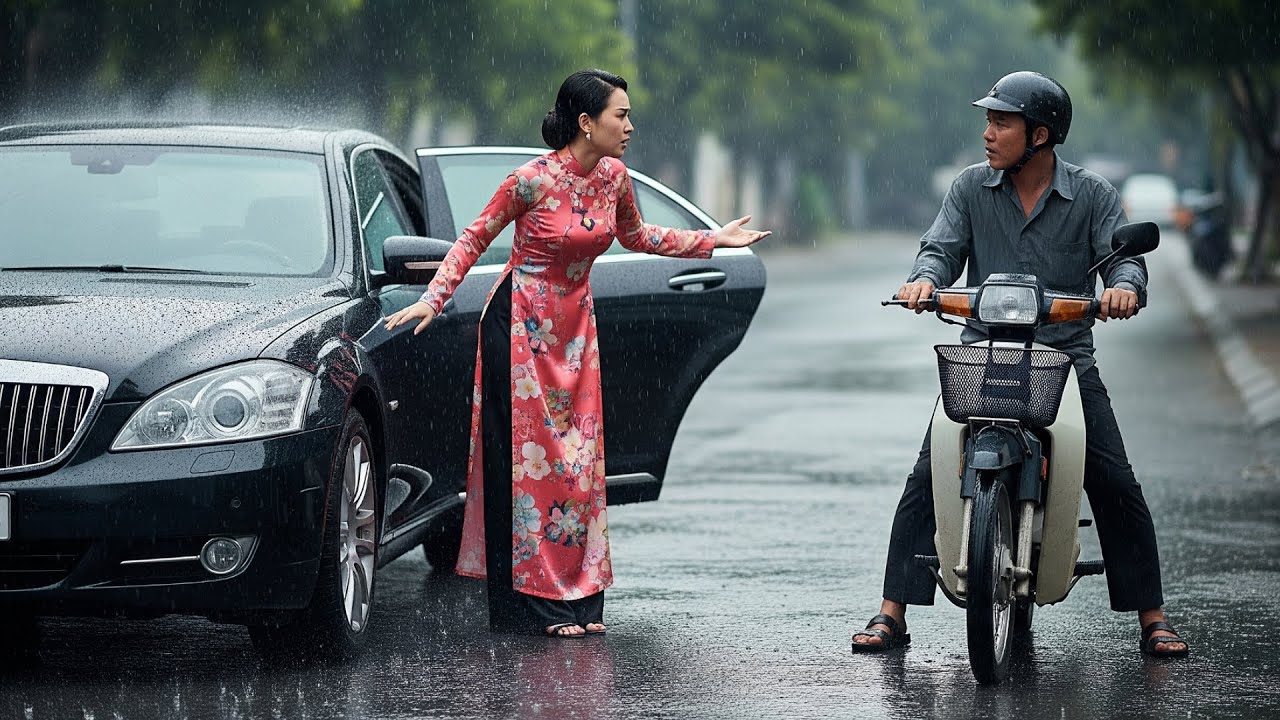 Anh xe ôm cứu hợp đồng trăm tỉ – nửa đêm nữ tỷ phú đến trả ơn khiến anh sốc nặng