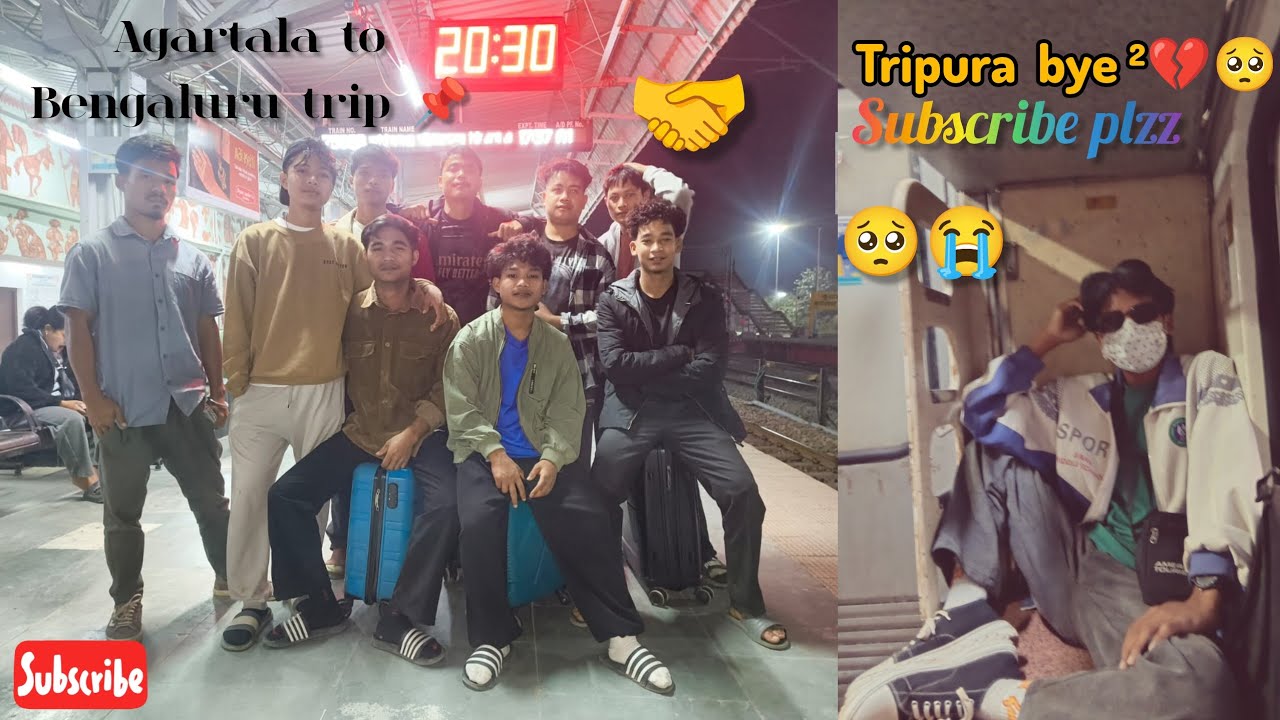 My first time  vlog || Agartala//💔 I will have to go||😭🤝 Bengaluru  thng nai row no nai ruk fai mi🥺😢