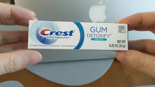crest pro health stannous fluoride staining warning on label