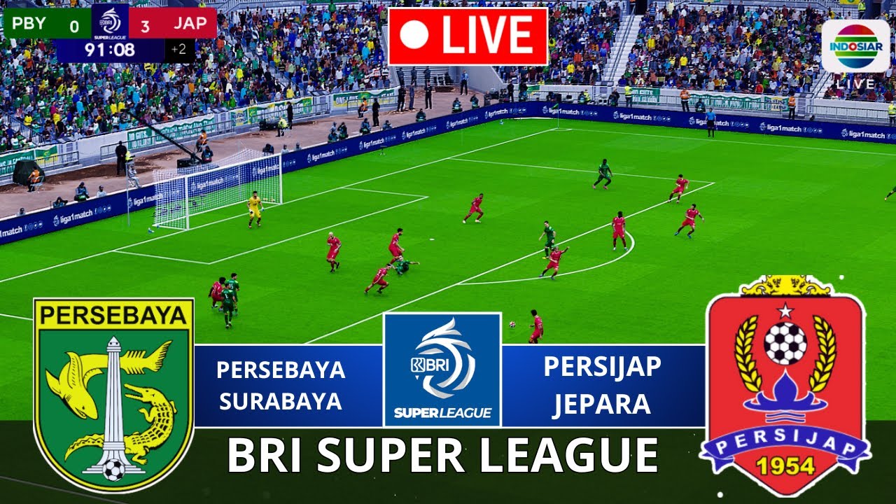 PERSEBAYA SURABAYA vs PERSIJAP JEPARA | BRI SUPER LEAGUE 2025/2026 | DUEL TANPA AMPUN| Virtual Match