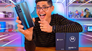 I'T'S HERE! Motorola MOTO EDGE 20 PRO  And this SMARTPHONE is AMAZING! Unboxing and Impressions