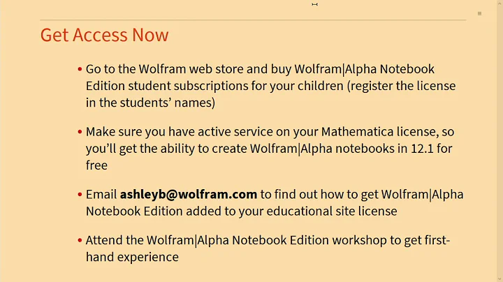 Hands-on Start to Wolfram|Alpha Notebook Edition