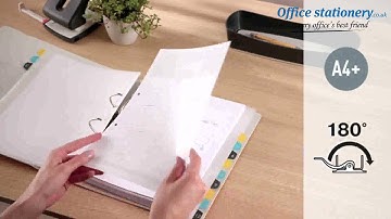 180Â° Active Cosy Lever Arch File A4-80mm width-Yellow 6 pk at OfficeStationery.co.uk