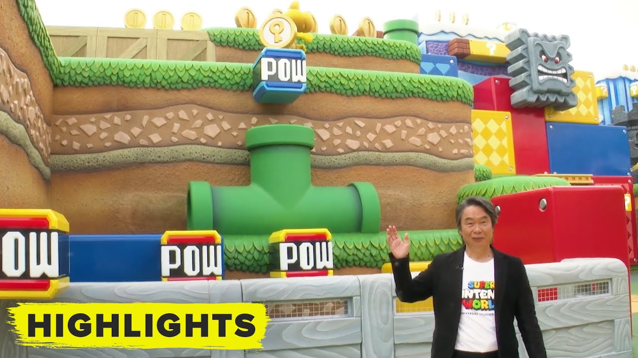 FULL TOUR! Super Nintendo World at Universal Studios Japan (with Shigeru Miyamoto)