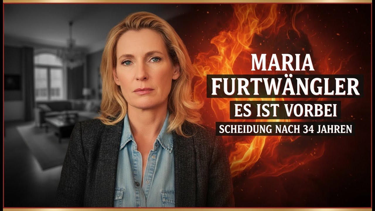„Es ist vorbei“ Maria Furtwängler lässt sich nach 34 jahren ehe scheiden