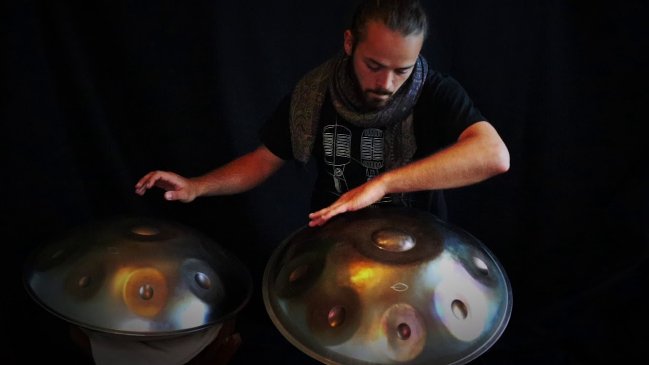 Baopan A minor 12 and A minor stainless (Handpan/Sound sculpture/Pantam)