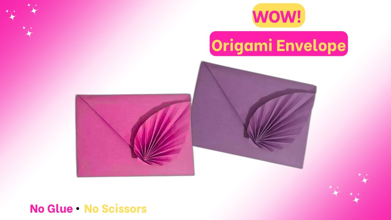 💌 How to Make a Beautiful Money Envelope | Easy Origami #origamicraft #envelope
