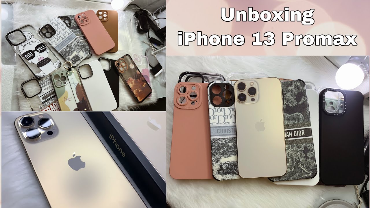 Unboxing iPhone 13 Promax Gold (256GB) + Cute Phone Cases (Philippines) - Kath Irinco