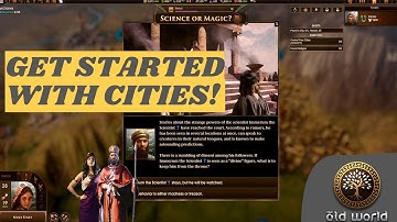 Old World - Get started with cities