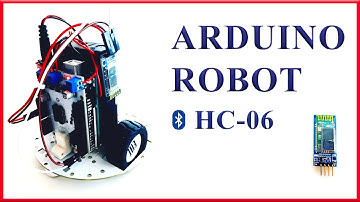HC-06 Bluetooth Module with Arduino Robot