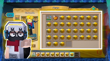 999+ GOLD BAR IN SKY BLOCK (Blockman Go Blocky Mods]