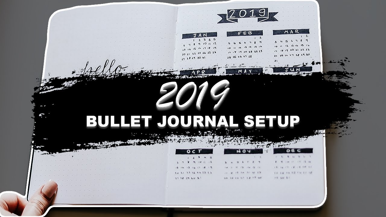 HOW TO START A BULLET JOURNAL | MY 2019 BUJO SETUP