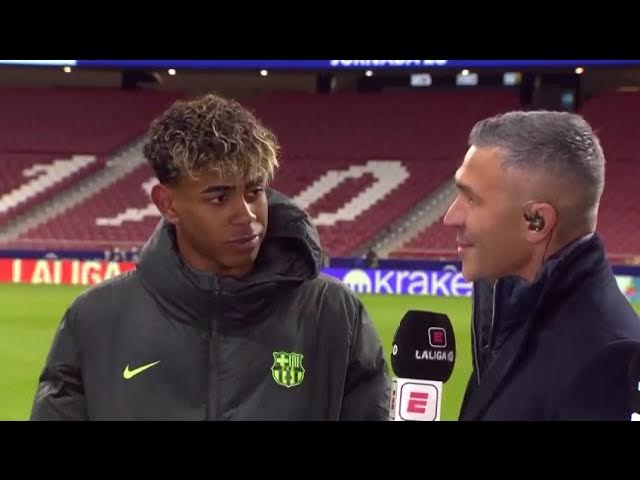 Lamine Yamal interview ESPN FC with Luis Garcia