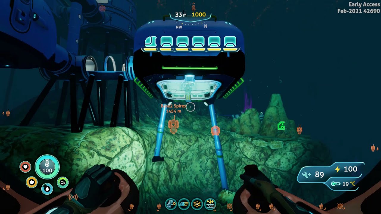Subnautica Cribs - Main Base on Delta Island  (Below Zero)