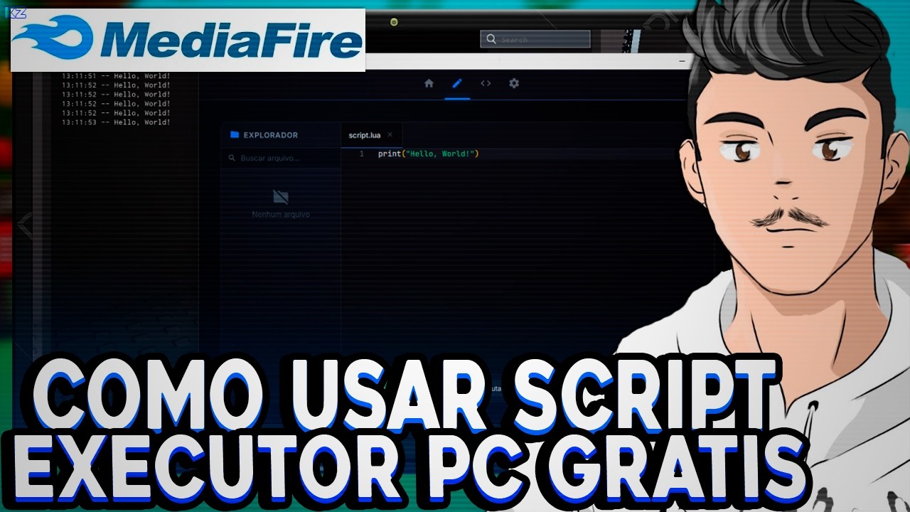 Como BAIXAR e USAR SCRIPT com EXECUTOR GRÁTIS no ROBLOX SEM KEY no PC ...