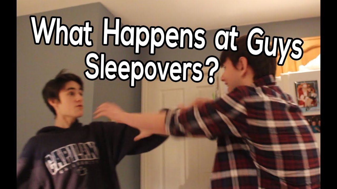 What Guys do at Sleepovers! Kurt&Malcolm Skit YouTube
