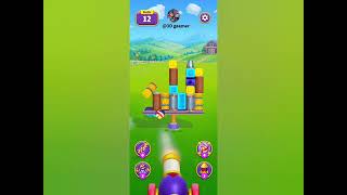 Stack smash block 3D puzzle level 395,396,397,398   solution for gameplay  screenshot 5