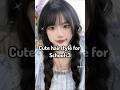 easy and cute Korean hairstyle for school 🎀✨🙌#subscribe #coolhair #shortvideo #fypシ゚viral