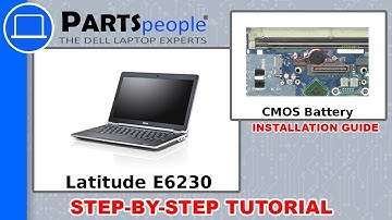 Dell Latitude E6230 (P14T001) CMOS Battery Replacement | How-To Video Tutorial