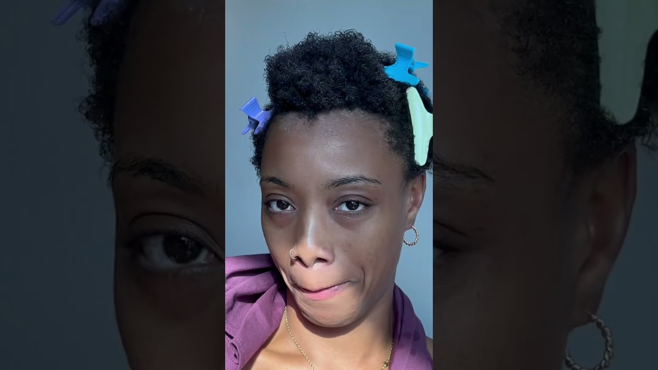 TWA Twist Out on short 4c Hair 